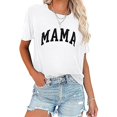 thumbnail image 1 of Camiseta para mujer Camiseta básica Camiseta de cuello redondo simple de moda para senderismo Compras Trabajo XL, 1 of 7