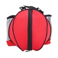thumbnail image 1 of ATTOE Ballon de Sport Portable Basketball Football Soccer Rangement Ballon Bandoulière Simple (Rouge)-081402, 1 of 5