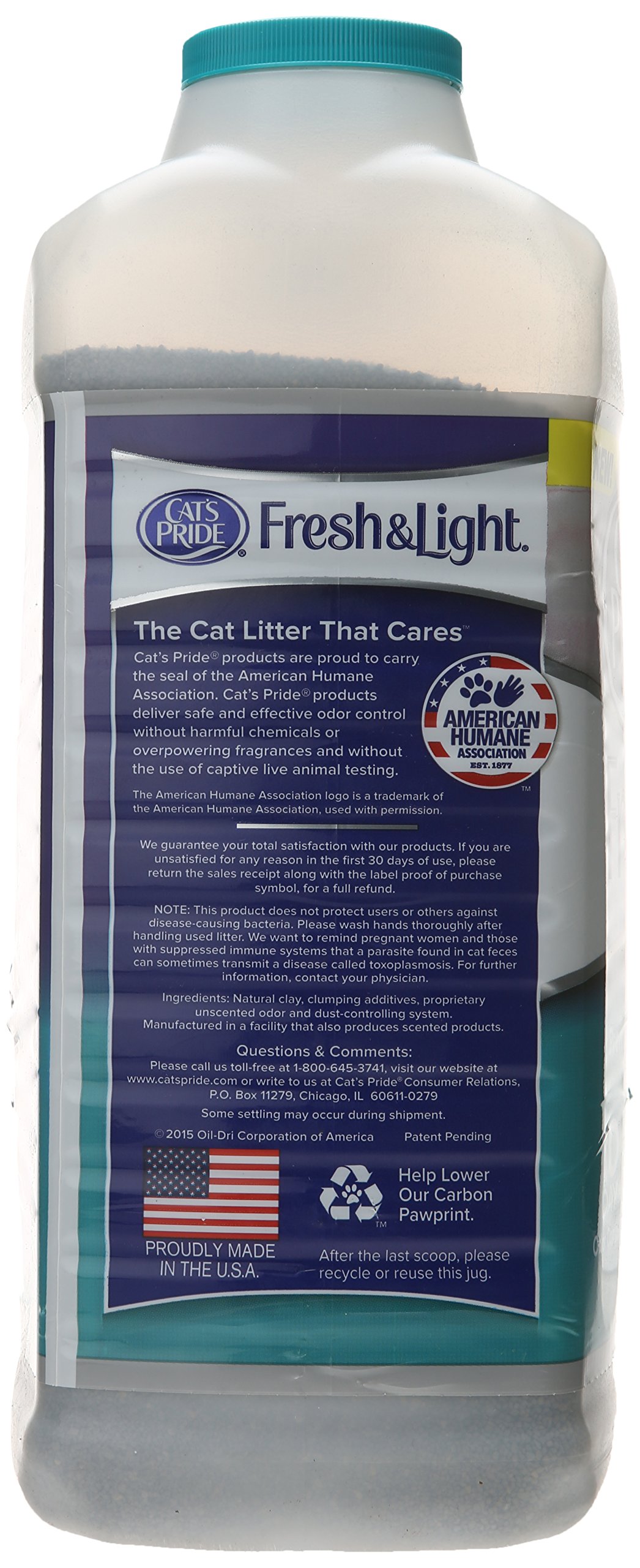 OIL-DRI CORPORATION OF AMERICA CATS PRIDE FRESH & LIGHT ULTIMATE CARE FRAGRANCE FREE LITTER 12LB - image 5 of 5