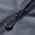 thumbnail image 7 of Men Lightweight Windbreaker Rain Jacket Detachable Hood Waterproof Softshell Hiking Fishing Activewear Insulated, 7 of 7