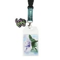 thumbnail image 5 of Wicked Elphaba and Glinda 22-inch Lanyard with Clear ID Sleeve and Rubber Charm, 5 of 7