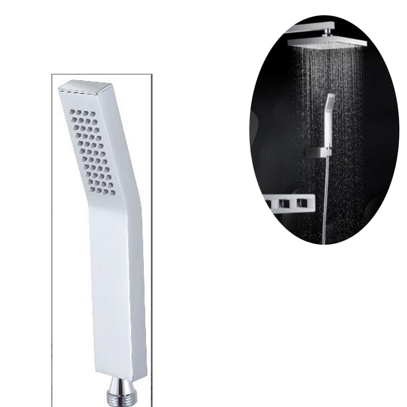 Chrome hand shower, Square hand shower for Bathroom | Walmart Canada