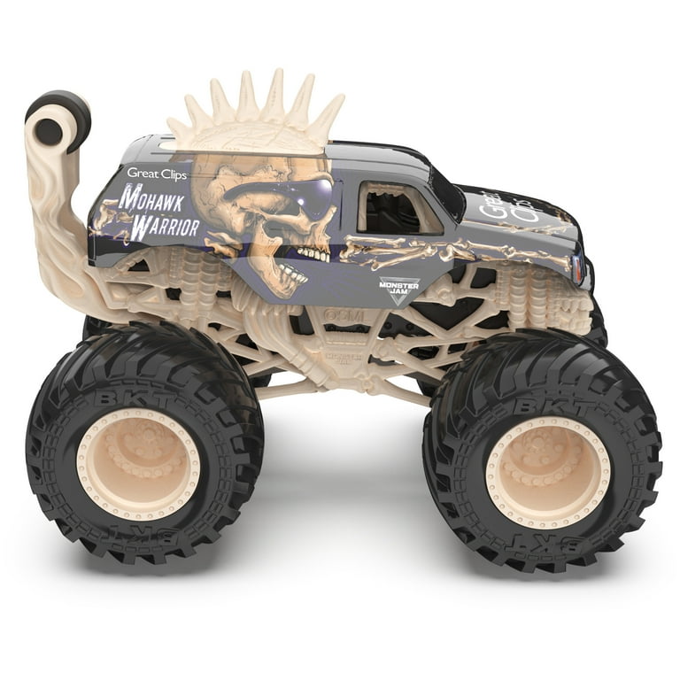Mohawk warrior store monster truck toy