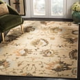 thumbnail image 2 of SAFAVIEH Florenteen Franklin Floral Area Rug, Ivory/Brown, 5'1" x 7'7", 2 of 11