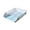 Blue, variant on Egg Holder for Refrigerator Automatic Rolling Storage Container Transparent Lid