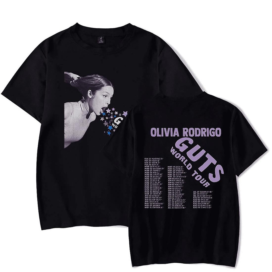 Olivia Rodrigo GUTS World Tour T shirt Women Men Vinsniv Walmart