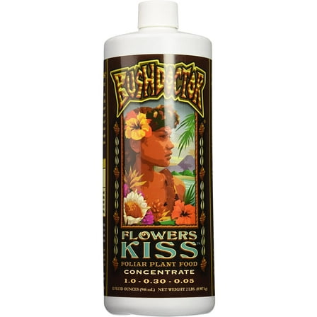 FarmFox FX14089 Bushdoctor Flowers Kiss Organic Nutrient Fertilizer, 1 Quart