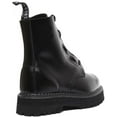 thumbnail image 3 of Grinders Zip & Lace Women's 8 Eyelet Lace With Zip Platform Boots In Black Size 6, 3 of 6