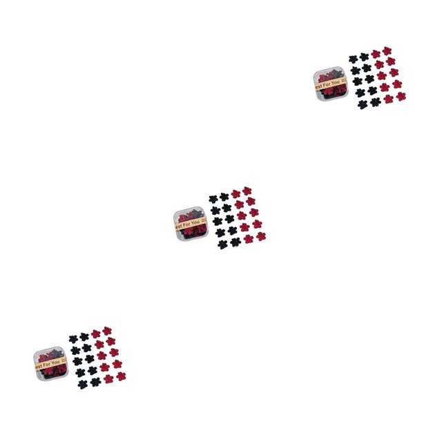 Pinza para el pelo de 20 piezas Sonducket en forma de corazón color sólido