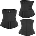 thumbnail image 5 of SHAPERIN Neoprene Sauna Waist Trainer Corset Sweat Belt for Women Weight Loss Compression Trimmer Workout Fitness Girdle Body Shaper, 5 of 6