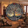 thumbnail image 3 of Acrylic Tree of Colourful Life Decorative Sign,Art Decorative Hanging, 3 of 4