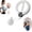 White, variant on 2026 Upgraded Model 360° white Smart Digital Display Arm and Shoulder Trainer,Smart “Battwing” Shaper, Hand-Crank Forearm Trainer, Suitable for Home Gyms