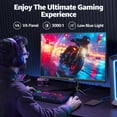 thumbnail image 2 of Gawfolk 32-Inch Curved Gaming Monitor, QHD 2560x1440, 180Hz, HDMI and DisplayPort, Black, 2 of 9