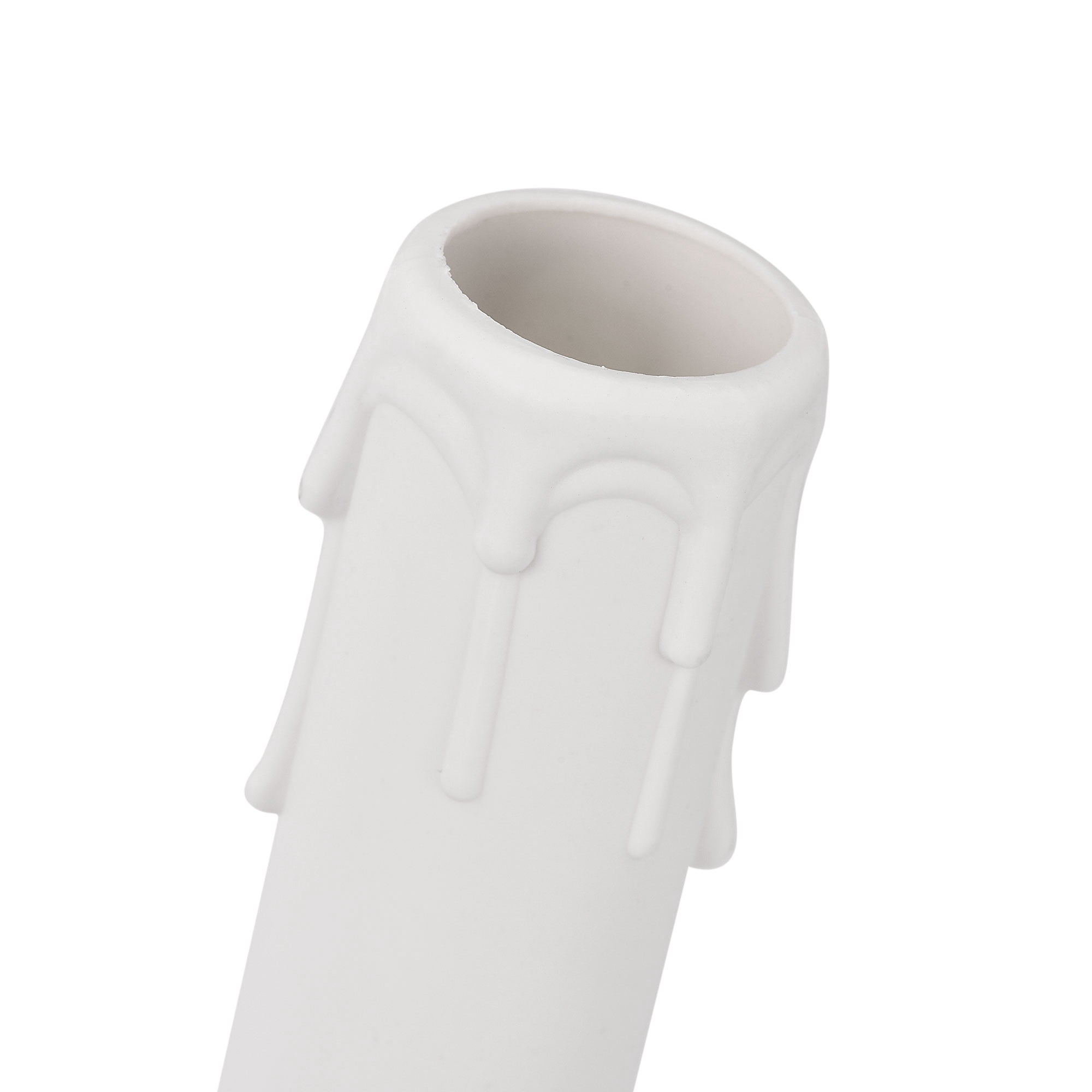 Unique Bargains Plastic Candle Socket Covers for Candelabra Bases White 1.18" x 3.94"