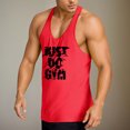 thumbnail image 3 of Gym Tank Tops for Men Summer Racerback Scoop Neck Sleeveless Shirt Lightweight Breathable Athletic Workout Tanks, 3 of 6