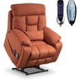 thumbnail image 3 of Oversized Power Lift Recliner for Elderly 25.5in Extra Wide Recliner 4-Motor Massage and Heat 400 BLS Oversized Recliner Chair with Hidden Cup Holders and Side Pockets, 3 of 15