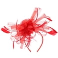 thumbnail image 1 of Miangastore Épingles à Cheveux de Mariée Rouge Accessoire de Mariage 1Pcs 10.6x5.5in, 1 of 8