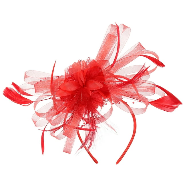 Miangastore Épingles à Cheveux de Mariée Rouge Accessoire de Mariage 1Pcs 10.6x5.5in