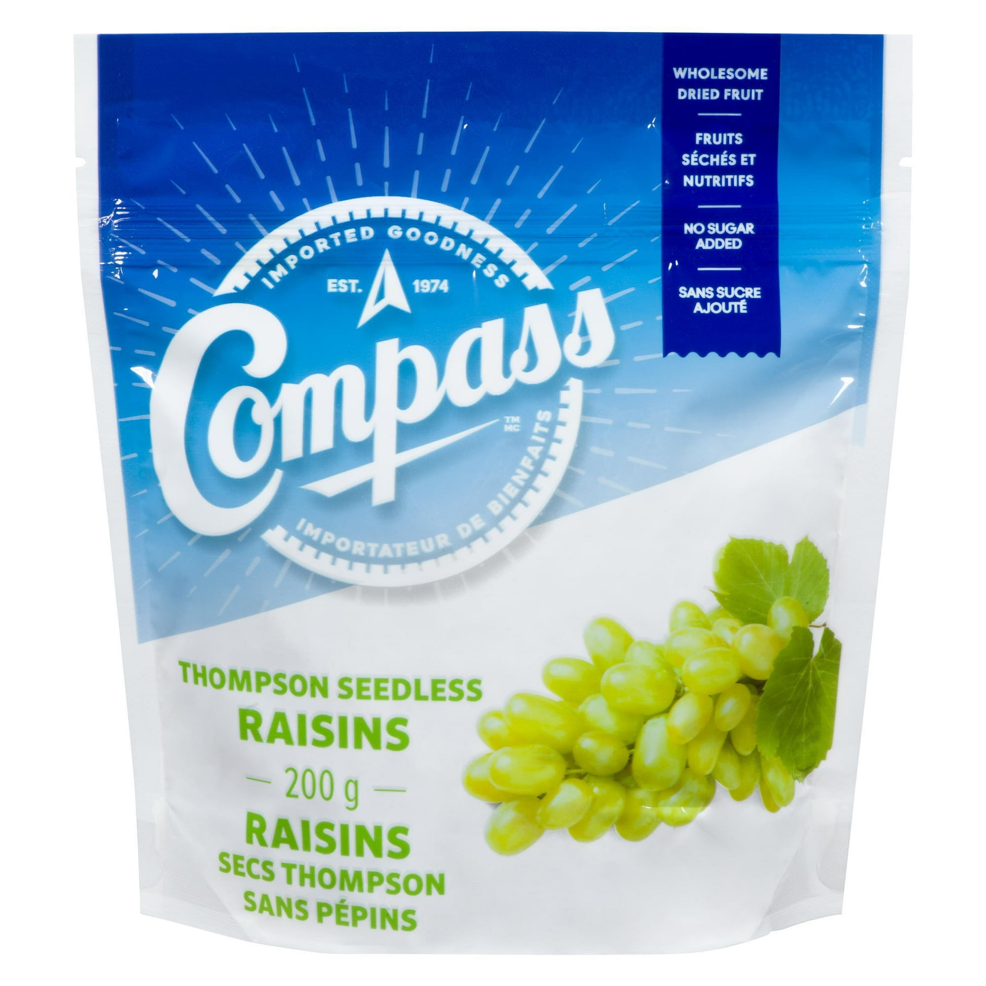 Compass raisins secs