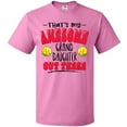 thumbnail image 3 of Inktastic That's My Awesome Granddaughter out There with Softballs T-Shirt, 3 of 5