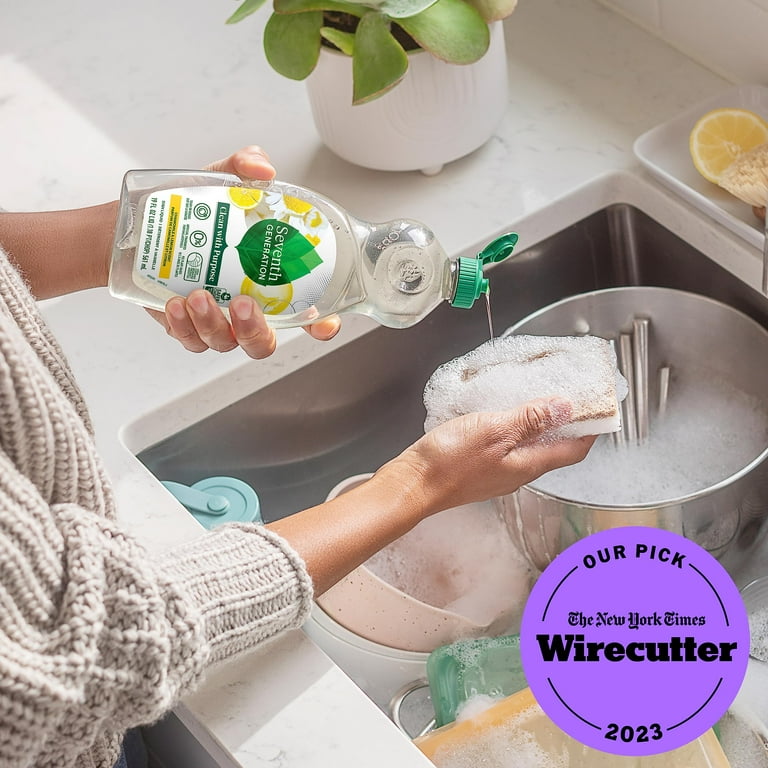 Seventh Generation Dish Soap Liquid, Chamomile & Lemon, 19 Oz, Pack Of 6 - Walmart.com