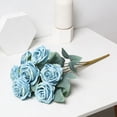 thumbnail image 6 of karymi Artificial Rose Flowers Bouquet - 7 Heads Realistic Fake Roses with Stems and Leaves for Wedding Bouquets Centerpieces Party Home Office and DIY Floral Arr Gifts for Men, 6 of 8