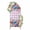 Red Blue Pink Green, variant on 4th of July Arch Backdrop Cover 5FT, Independence Day Floral Checkered Stars Spandex Fitted Stretchy Arch Stand Covers, Round Top Chiara Backdrop Cover for Wedding Party Birthday Baby Shower