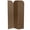 Brown, variant on 6 ft. Modern Arch Velvet Room Divider Charcoal 3 Panel