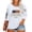 WhiteA0313W&16, variant on Trgacdwlo XL-5XL 1776-2026 250 Anniversary USA T Shirt Flag Print Plus Size Shirts for Women 3/4 Sleeve Independence Day Freedom Fourth of July Shirts for Women