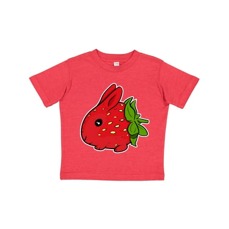 

Inktastic Strawberry Lover Bunny Rabbit Gift Toddler Boy or Toddler Girl T-Shirt
