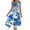 Light Blue, variant on Drses ‌‌‌‌‌‌‌‌‌‌Women's 2025 Plus Size Floral Swing Sundress - Irregular Hem A-Line Midi | Sleeveless Round Neck Loose Casual Beach Dress