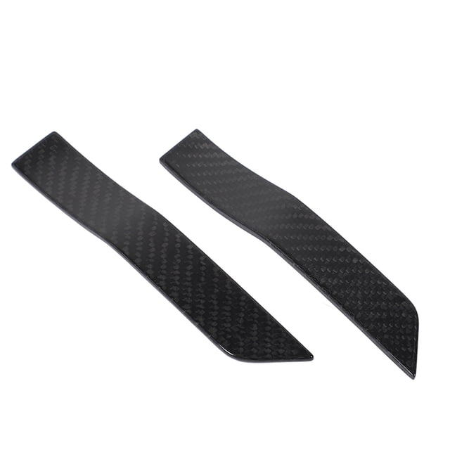 Adornos De Placa De Marcador Lateral, Fibra De Carbono, Resistente A Los Rayos UV, Textura Transparente, Embellecedor De Cubierta De Marcador Lateral De Larga Duración Para WRX