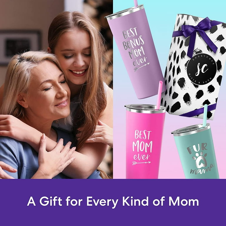 Best Mom Ever Stainless Steel Insulated Travel Tumbler with Lid and Straw -  Personalized Cup for Mom…See more Best Mom Ever Stainless Steel Insulated