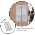 thumbnail image 3 of CIMAXIC 2Pcs Sturdy Plastic Time Cards Rack for Warehouse and Office Label Organization, 3 of 8