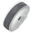 thumbnail image 3 of Unique Bargains Twisted Nylon Twine Thread Beading Cord 3mm 7M/23 Feet Extra Strong Braided Nylon String, Grey, 3 of 6