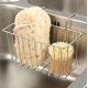 thumbnail image 3 of Soporte para esponja de cocina, cesta para fregadero, escurridor para lavavajillas, plateado, 3 of 5