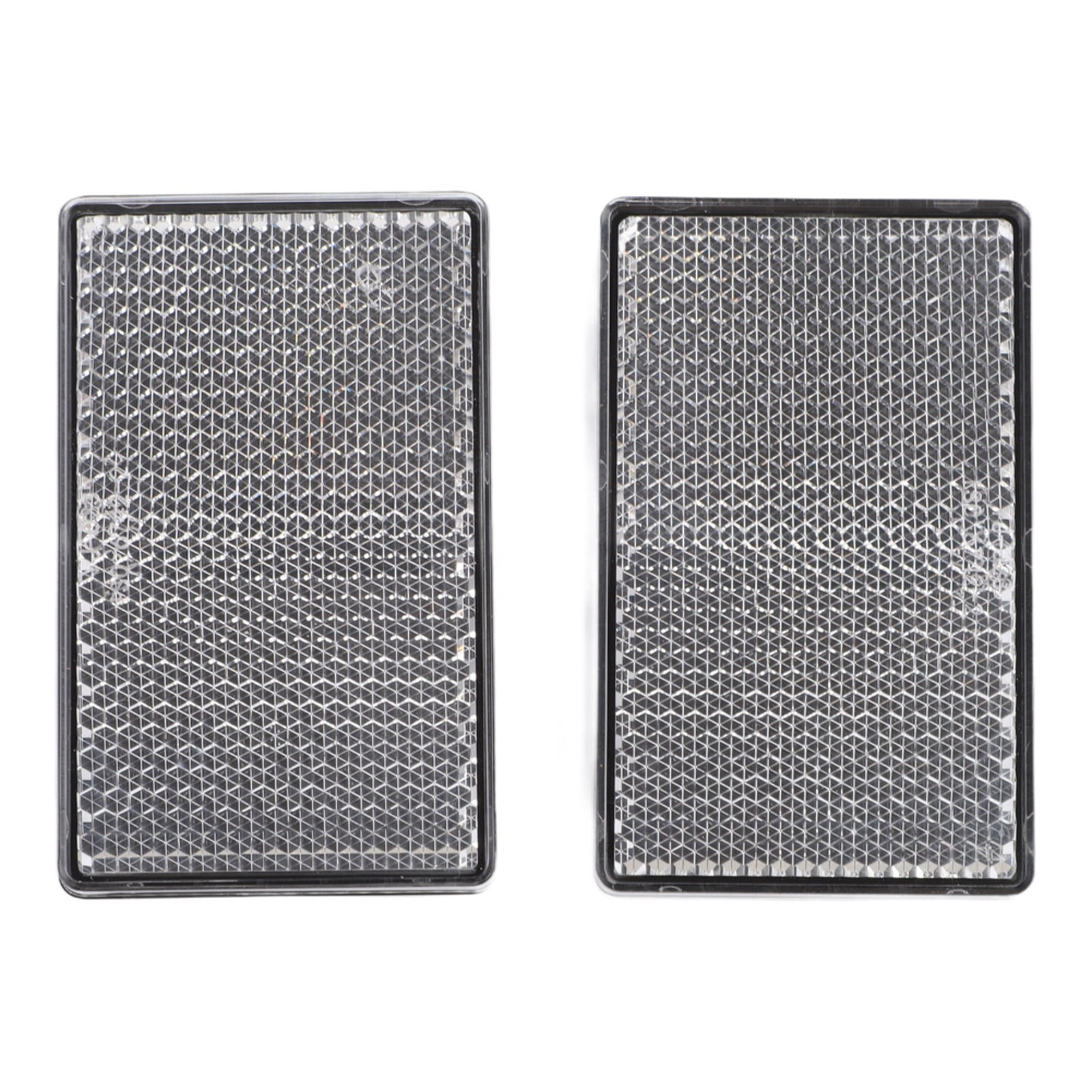 2Pcs Plastic Rectangular Stick-on Sticker for Kukirin G2/G4 electric scooters