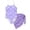 Purple, variant on Girls Swimsuits Size 10-12 Ruched Side Bikini Sets Spaghetti Strap Girls Tankini Swimsuit 3-Piece Allover Printed Girls Bathing Suit cover Up