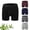 Black+ Blue+ Dark grey +Gray + Wine red-02, variant on 5-Pack Underwear for Men Bamboo Rayon Boxers COOL Summer Breathable Boxer Briefs Ultra ComfortSoft U-Pouch Soft Stretchy Men's Panties with Fly