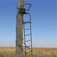 thumbnail image 3 of Big Game Warrior DXT 17 Foot Portable Hunting Tree Stand Ladder (2 Pack), 3 of 8
