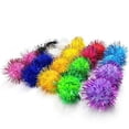 thumbnail image 3 of Pet Cat Dog Chew Bite Ball Toy- Interactive Playing Golden Onion Ball Toy, 50pcs, 3 of 7