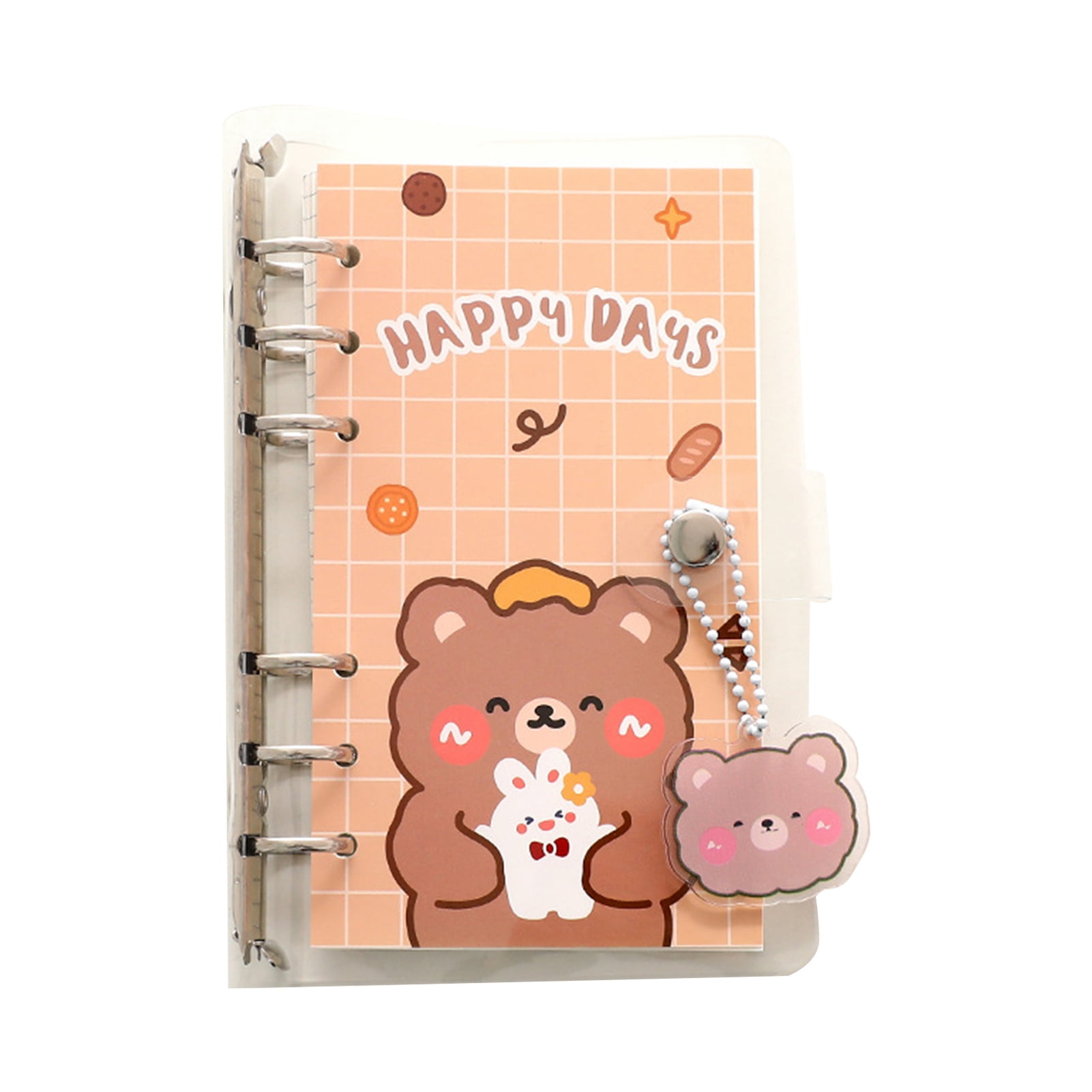 Dainzusyful Notebook Journaling Notebooks Creative soft bear hand book cute  decompression notebook, decompression diary School Supplies Cute Notebook