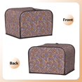 thumbnail image 3 of Pofeuu Daisies Flowers Print Toaster Cover 4 Slice, Bread Dust Cover & Fingerprint Protection, Kitchen Small Appliance Covers(Toaster Cover), 3 of 7