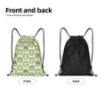 thumbnail image 2 of Yiaed Cute Chubby Frog Print Drawstring Bags Drawstring Backpack Bulk String Back Pack Gym Sport Bag-Small, 2 of 5