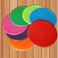 thumbnail image 2 of Juego de 7 piezas de Frisbee, juguete interactivo para adiestramiento de perros, juguete para perros Frisbee, dientes antimorder oso de fresa Electrónica, 2 of 5