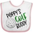 thumbnail image 3 of Inktastic Poppy's Golf Buddy with Golf Ball Boys or Girls Baby Bib, 3 of 4