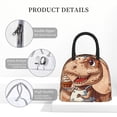 thumbnail image 4 of Balery Dinosaur Baking Delight Pattern Lunch Bag Women, Lunch Box, Lunch Bag, Small Leakproof Lunch Tote Large Capacity Reusable Insulated Cooler Lunch Container-One Size, 4 of 6