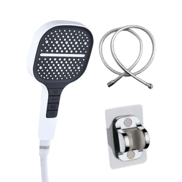Fiudx Cabezal de Ducha, Ducha de Alta Presión, Ducha de Mano Versátil, Experiencia de Lluvia de Lujo, Alivio Del Estrés/Masaje/Relajación, Mejora Del Baño En Casa, Juego de Ducha Completo