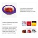 thumbnail image 5 of Cuenco De Silicona Transparente Conservación De Alimentos Cuenco Cubrir No Tóxico Insípido Cocina Conservación De Alimentos Cubierta De Silicona Eigraketly HA033568-00, 5 of 5