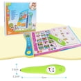 thumbnail image 4 of Libro electrónico de aprendizaje de juguetes educativos Bangcool para niños de 2 a 6 años: aprenda a escribir y leer, 4 of 8